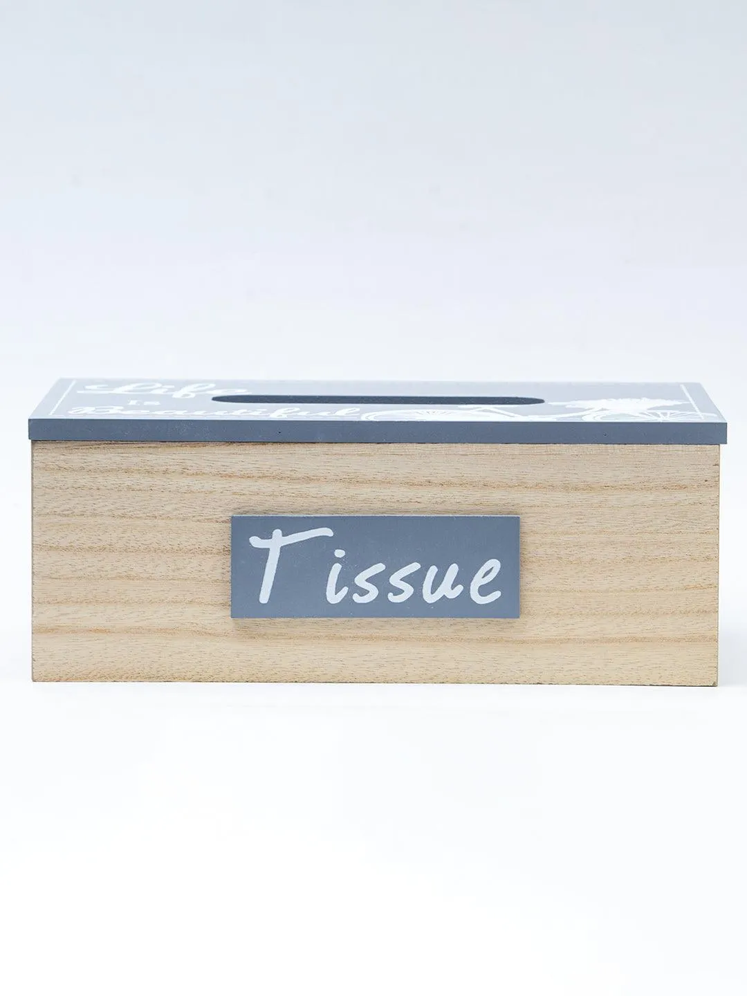 Exquisite Grey Tissue Holder Box