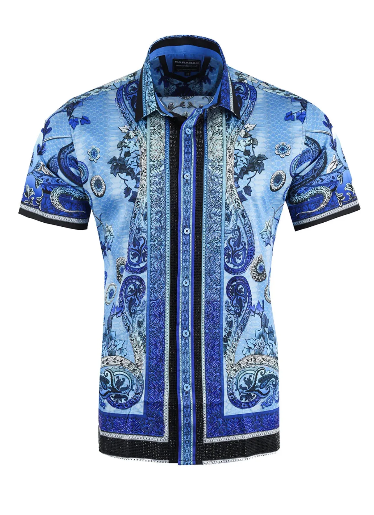 Exquisite Peacock Feather Shirt