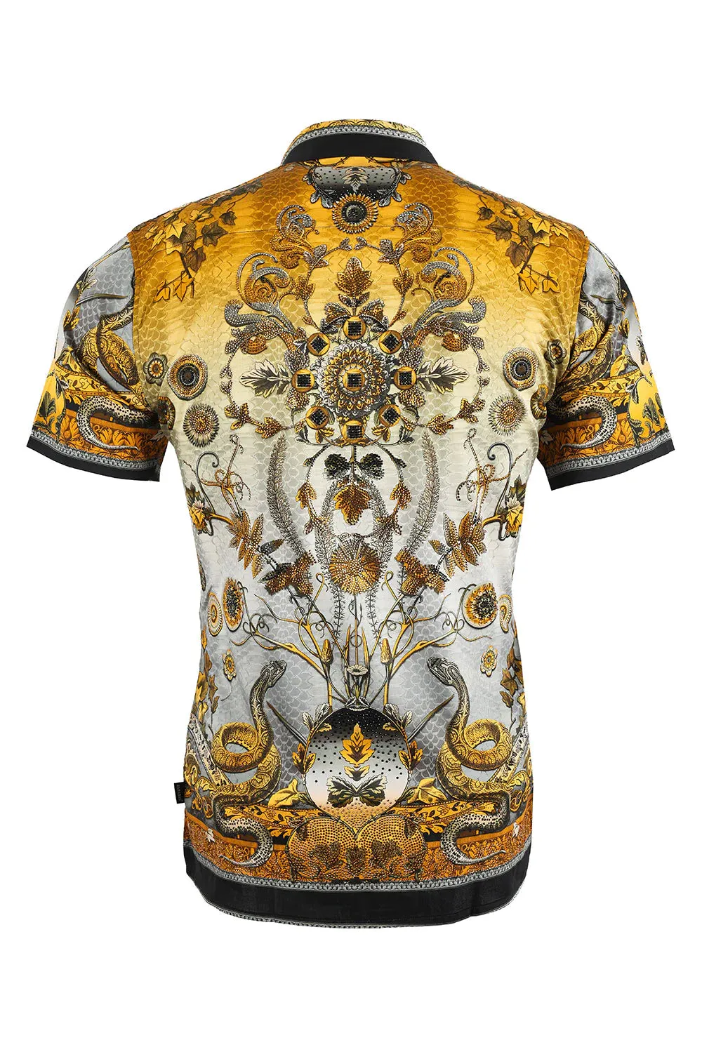 Exquisite Peacock Feather Shirt