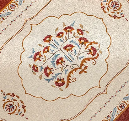Exquisite Retro Red Placemat (Set Of 2)