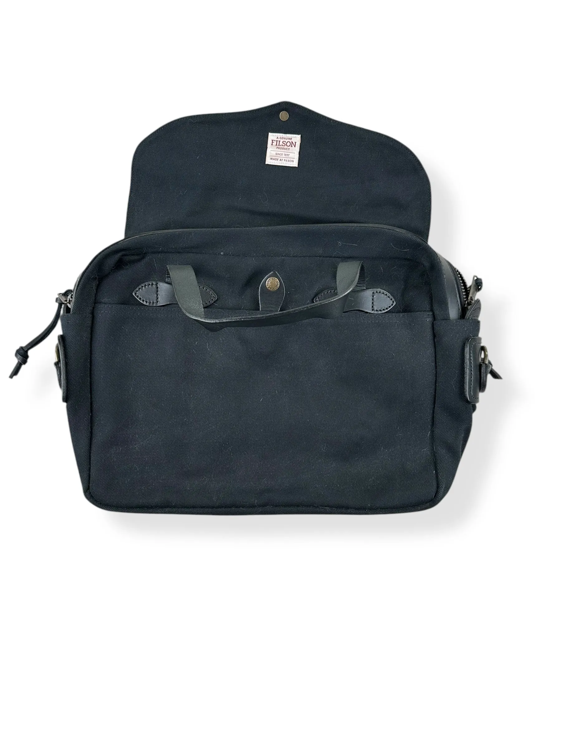 Filson Black 257 Briefcase