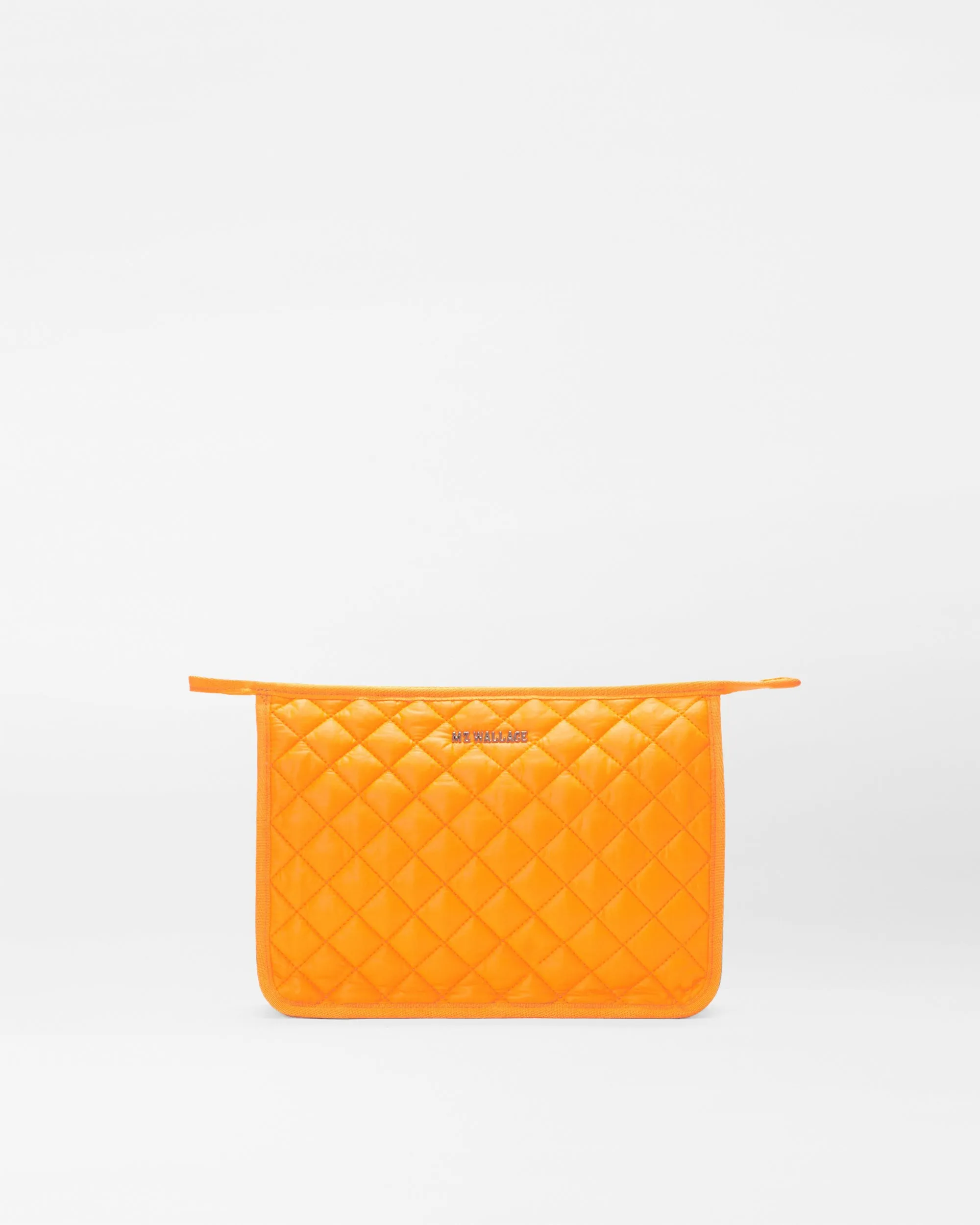 Flame Orange Personalized Metro Clutch