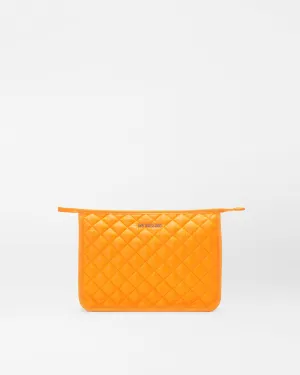 Flame Orange Personalized Metro Clutch