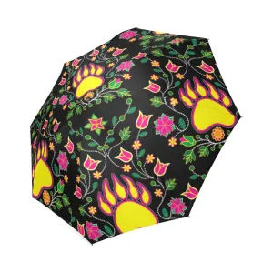 Floral Bearpaw Foldable Umbrella