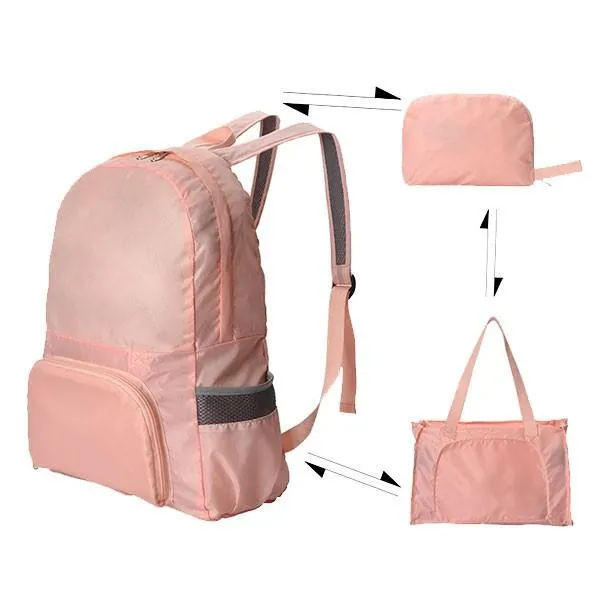 Fold-in-Bag Lightweight Travel Backpack Bag