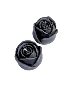 For Play Rose Drip Candle in Black
