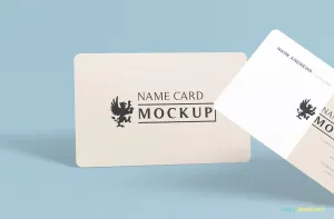Free Exquisite Name Card Mockup PSD