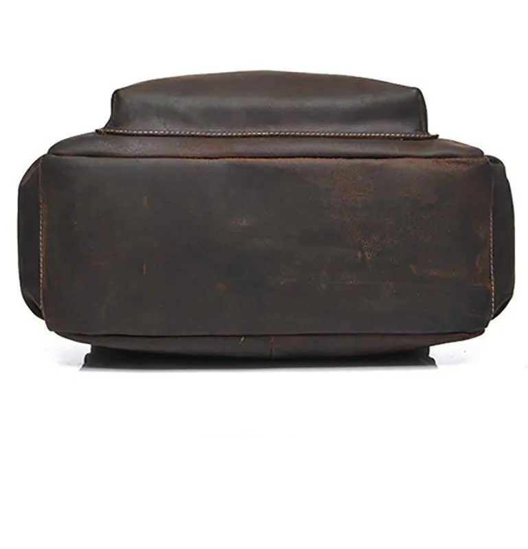 Genuine Vintage Leather Backpack