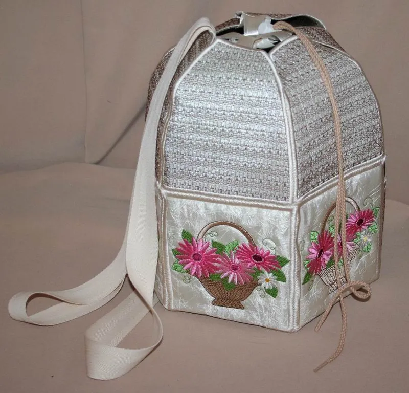 Gerbera Bouquet Back Pack