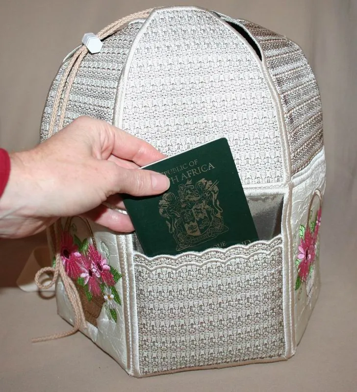 Gerbera Bouquet Back Pack