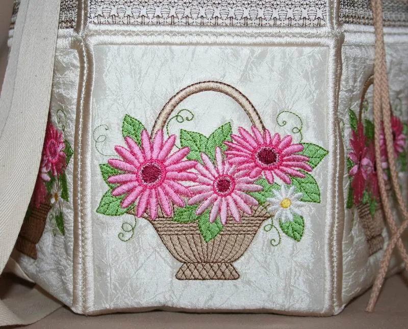 Gerbera Bouquet Back Pack