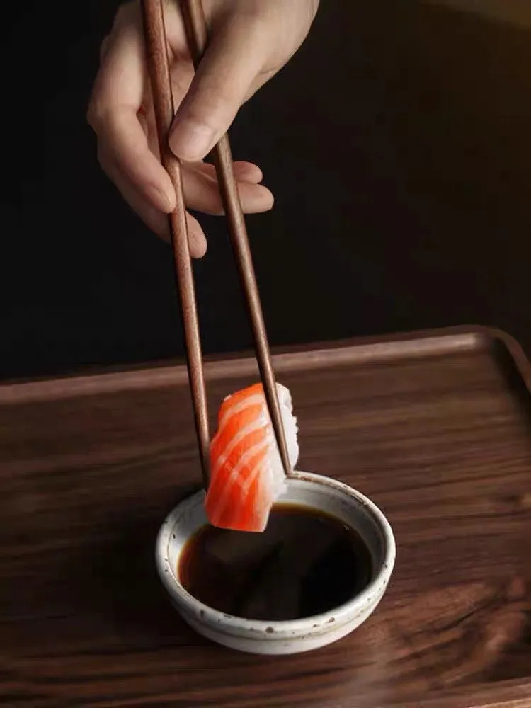 Gohobi Walnut Chopsticks and Travel Box Set