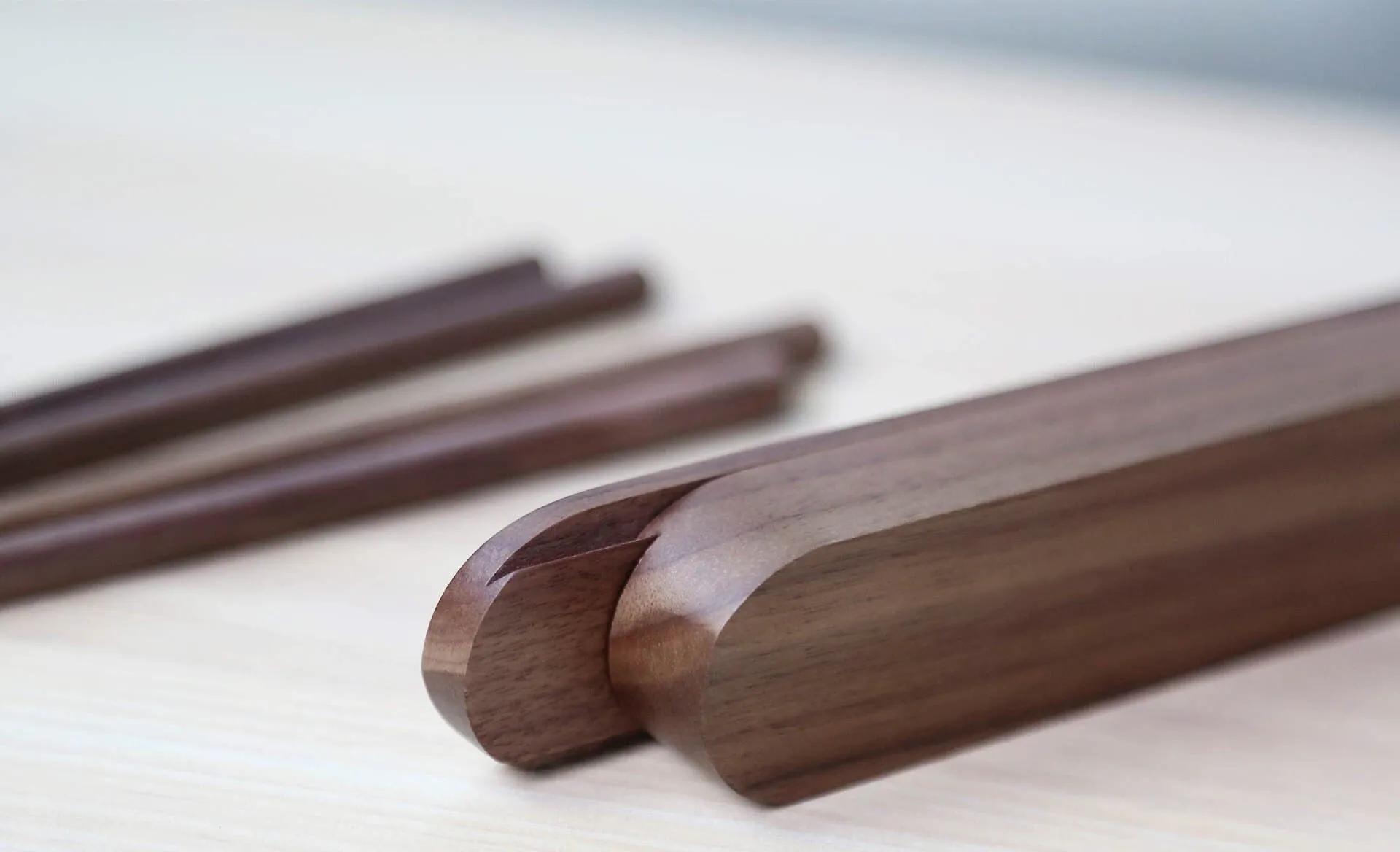 Gohobi Walnut Chopsticks and Travel Box Set