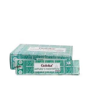 Goloka Natures Meditation Incense Box of 12 Packs