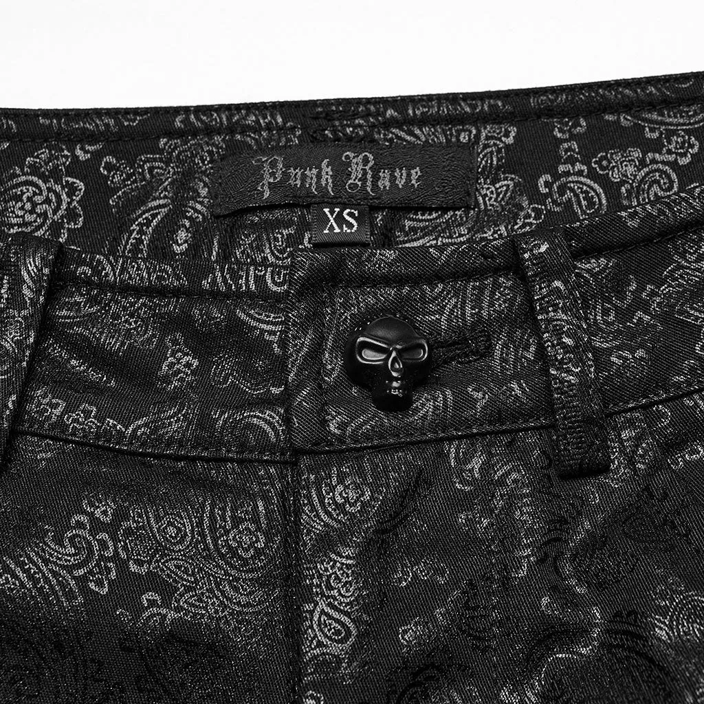 Goth Exquisite Lace Leggings