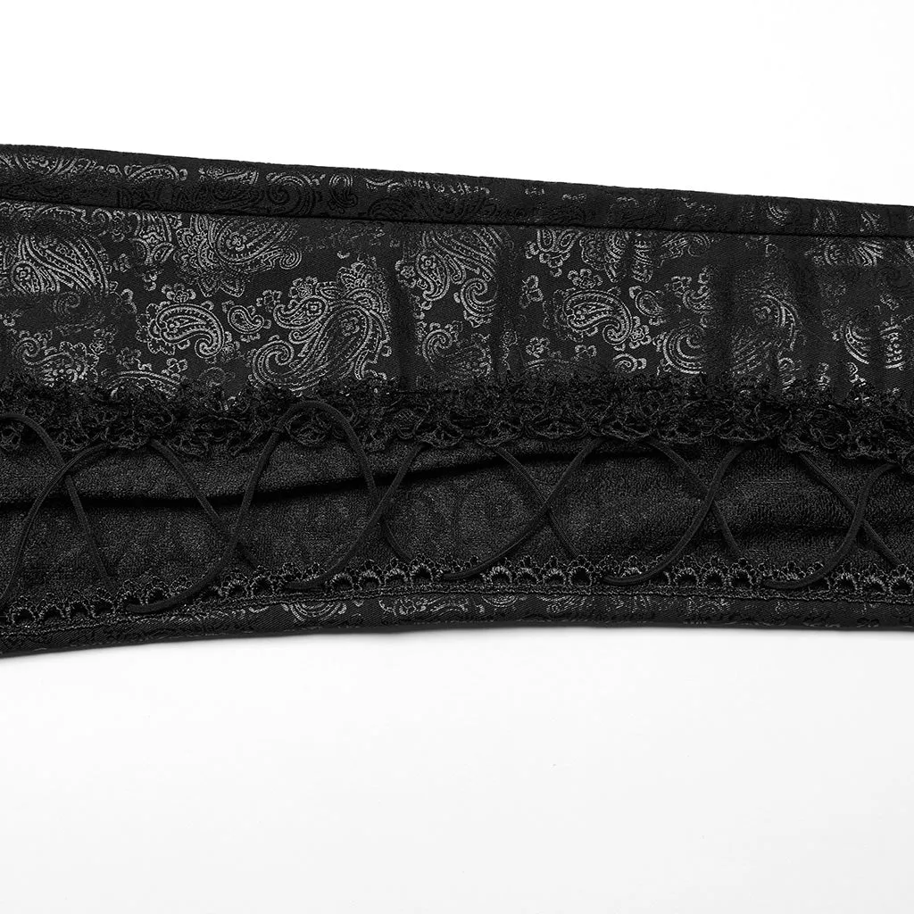 Goth Exquisite Lace Leggings