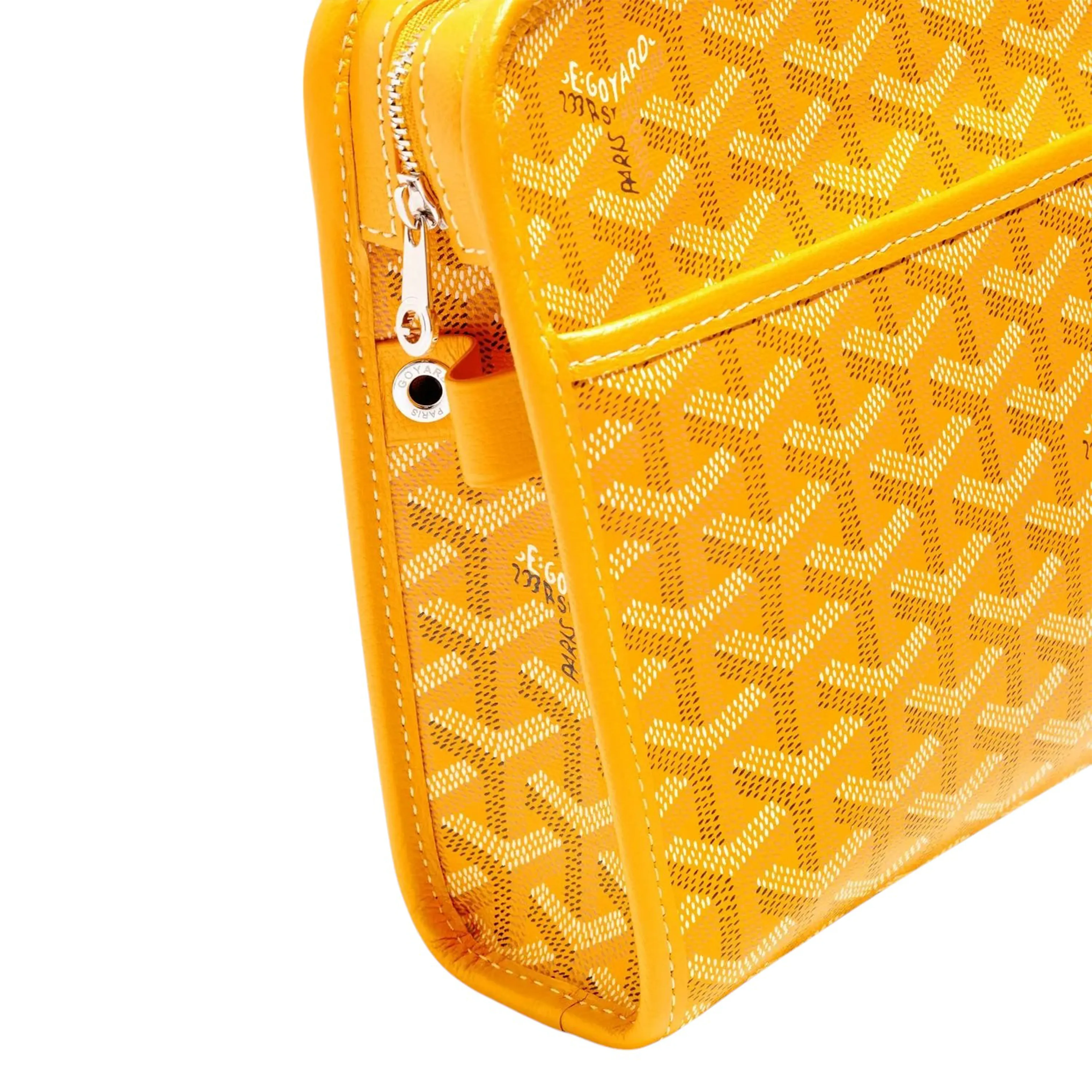 Goyard Jouvence Toiletry Bag MM Yellow