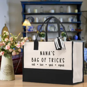 Grandma Tote Bag Grandma's Getaway Bag Grandma Nana Bag Grandma Gift Bag Shopping Bag Mothers Day Gift Live Love Spoil Bag Grandma GM1012