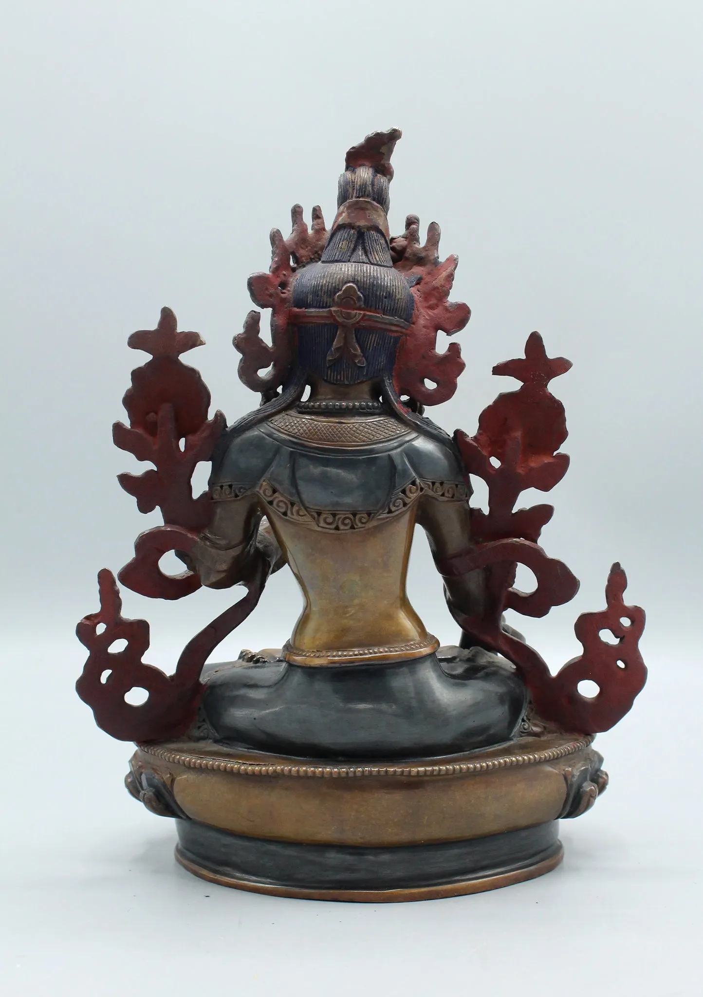 Hand Crafted Exquisite White Tara Statue 8 Inch High