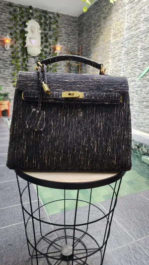 Handmade Tweed bag, Medium size (35cm)_style 24
