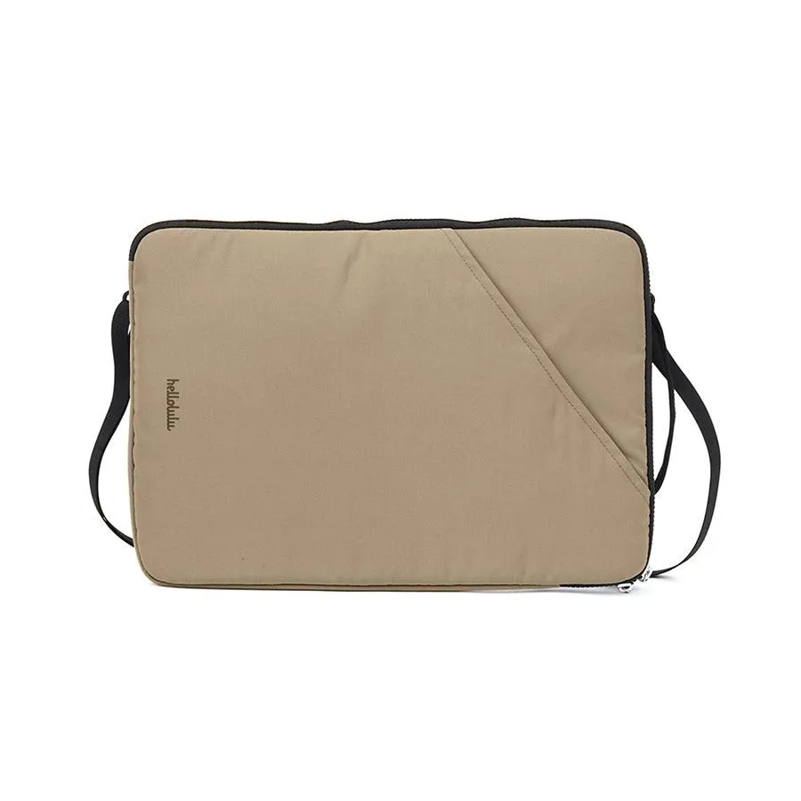 HELLOLULU Eilif 3 Way Sleeve Case 16" Pastel Khaki