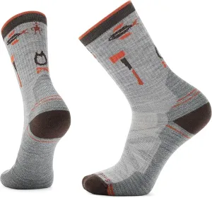 Hike Light Cushion Camp Gear Crew Socks
