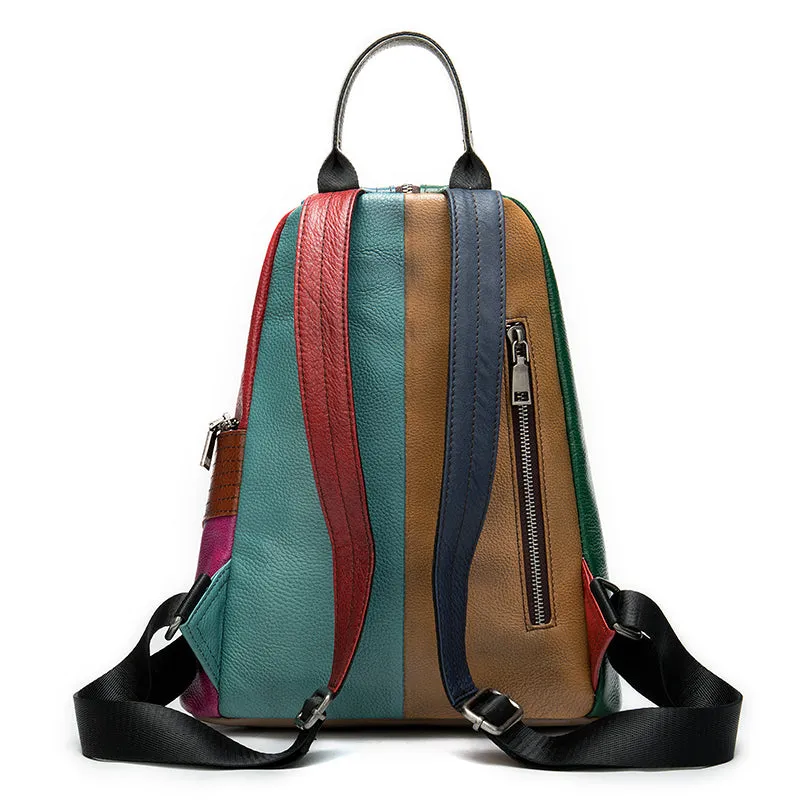 Iris Leather Backpack|Bag Cefn Lledr Iris