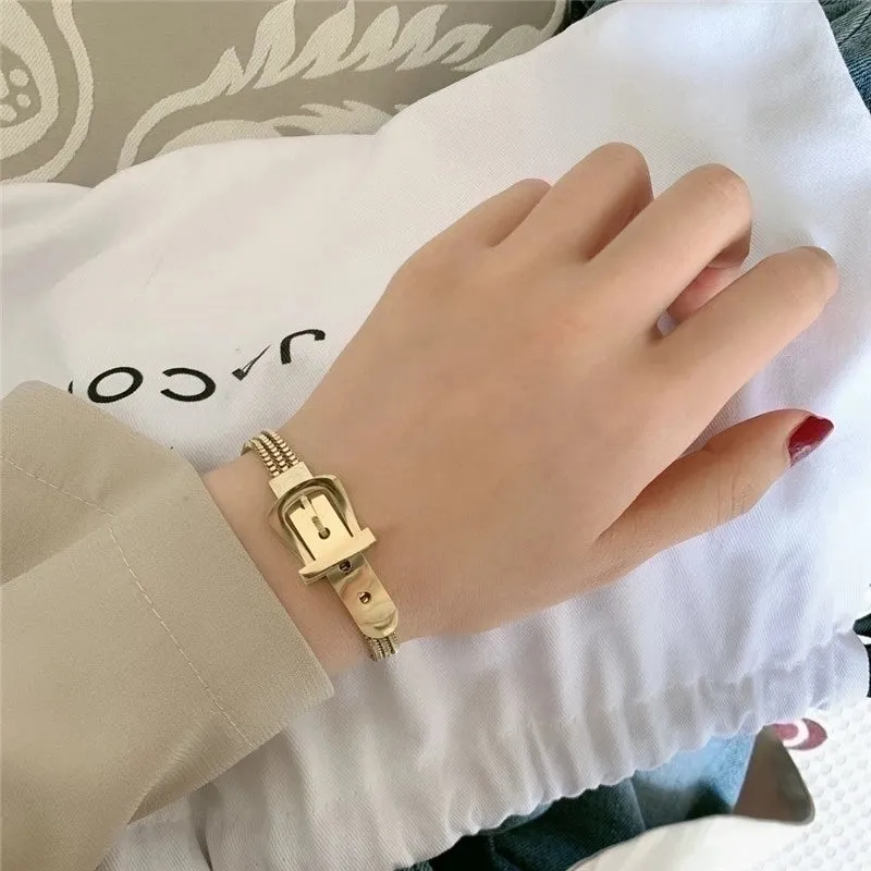 Jewelry Titanium Steel Exquisite Personality Bracelet Ring Wholesale