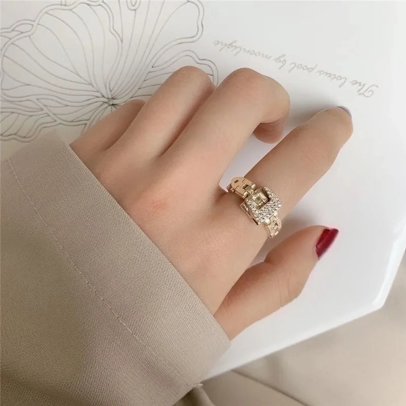 Jewelry Titanium Steel Exquisite Personality Bracelet Ring Wholesale