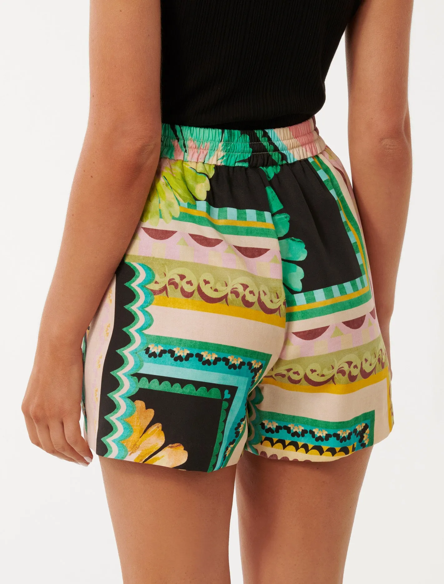 Juno Elastic Waist Shorts