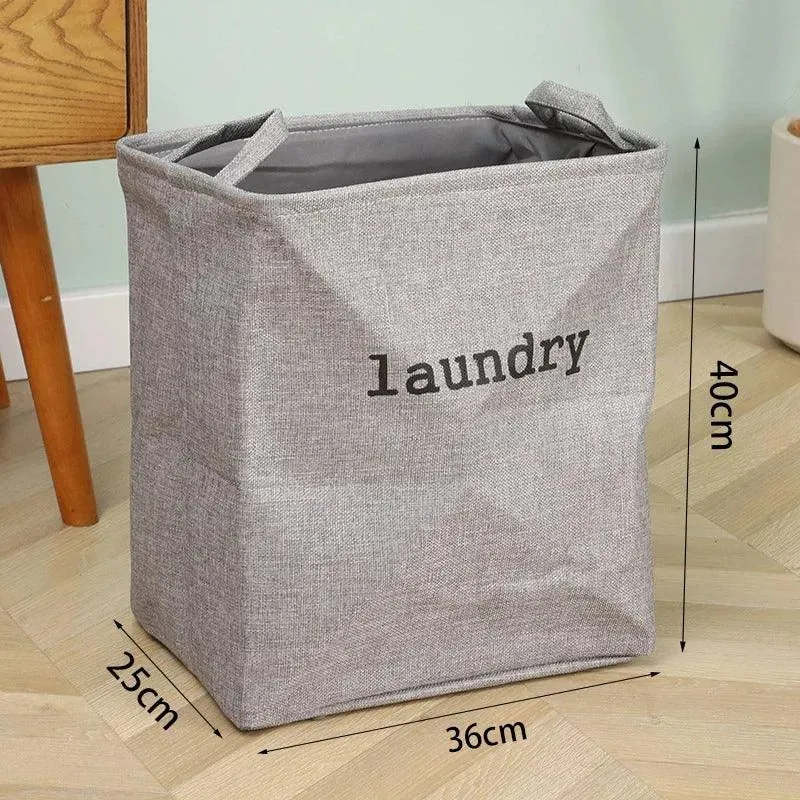Jute Foldable Laundry Hamper