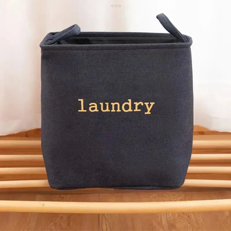 Jute Foldable Laundry Hamper