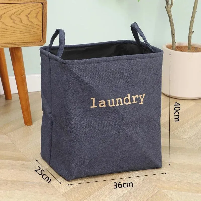 Jute Foldable Laundry Hamper