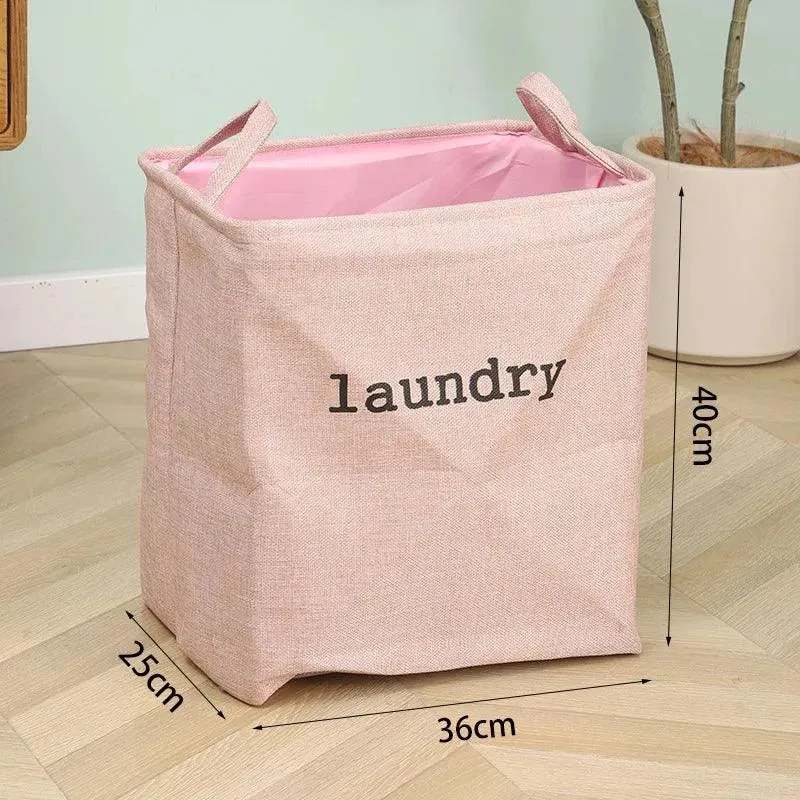 Jute Foldable Laundry Hamper