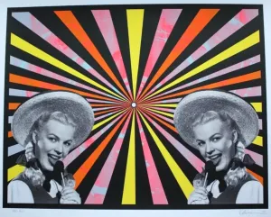 Kaleidopop 8 Variant Silkscreen Print by Tim Oliveira