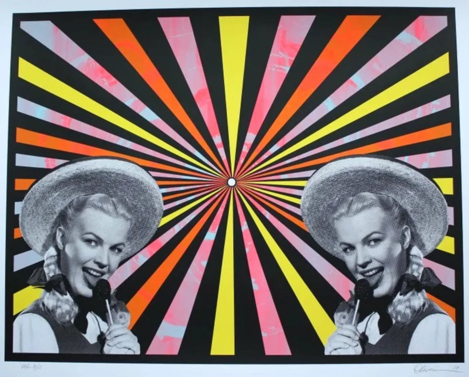 Kaleidopop 8 Variant Silkscreen Print by Tim Oliveira