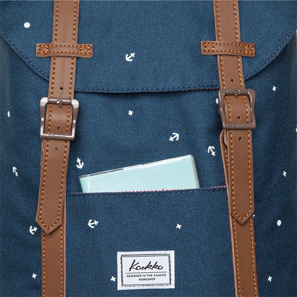 KAUKKO Backpack for city trips, EP6-5 ( Blue / 17.8L )