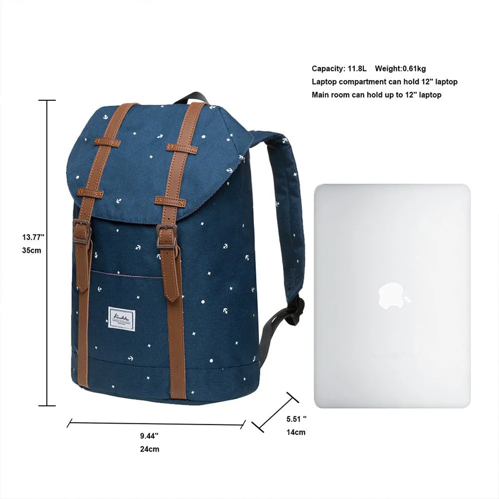KAUKKO Backpack for city trips, EP6-5 ( Blue / 17.8L )