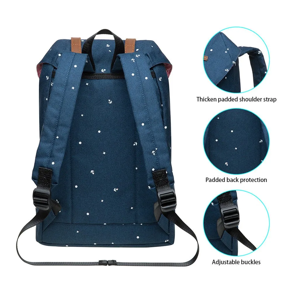 KAUKKO Backpack for city trips, EP6-5 ( Blue / 17.8L )