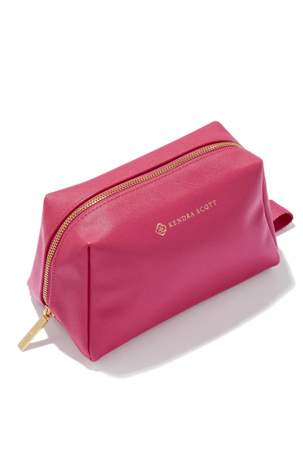 Kendra Scott: Large Cosmetic Zip Case - Hot Pink