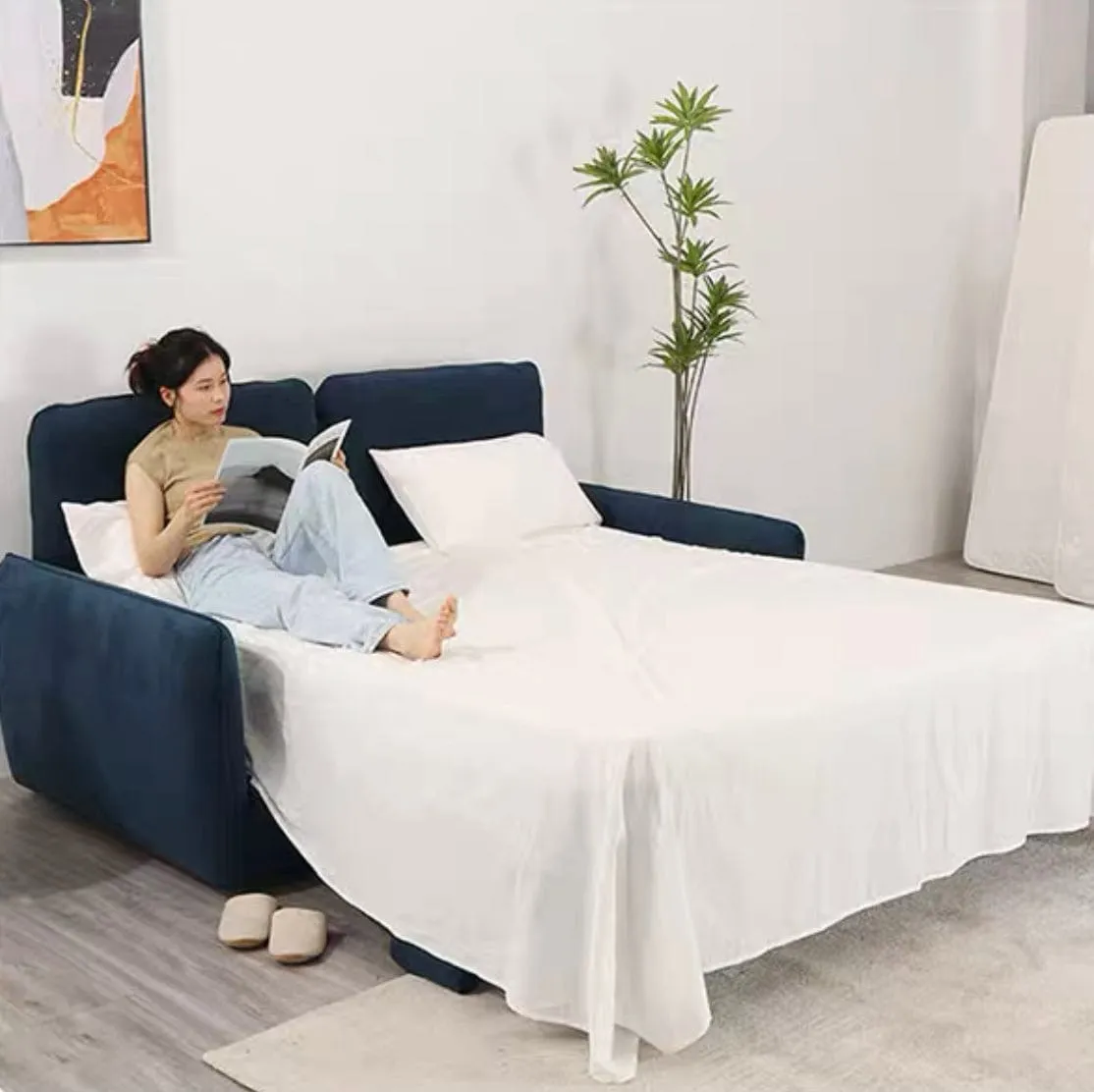 Kira Scratch Resistant Foldable Sofa Bed with Mattress