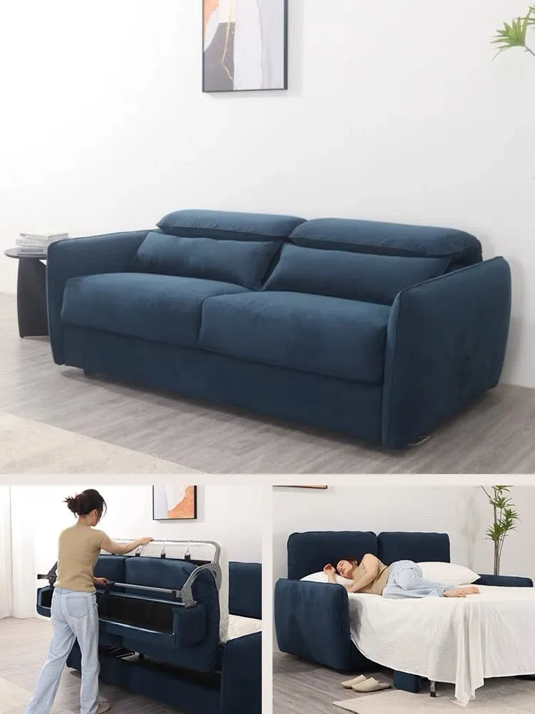 Kira Scratch Resistant Foldable Sofa Bed with Mattress