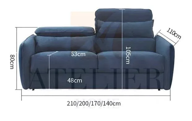 Kira Scratch Resistant Foldable Sofa Bed with Mattress
