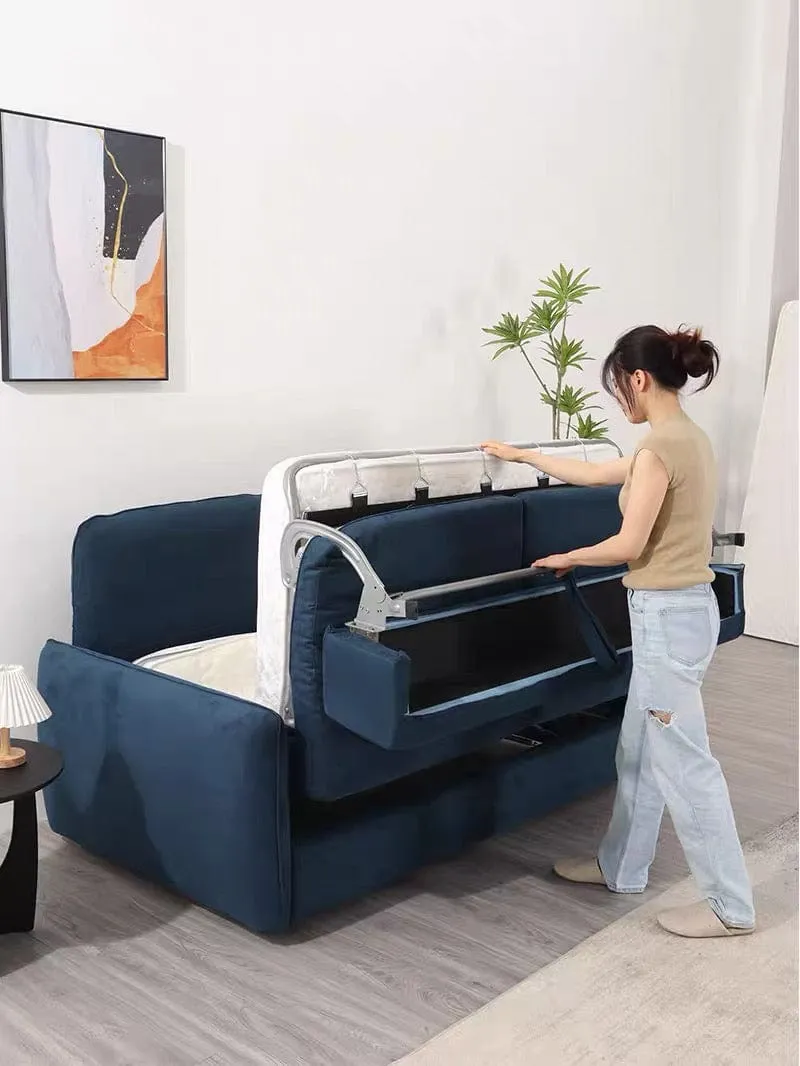 Kira Scratch Resistant Foldable Sofa Bed with Mattress