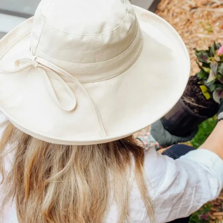 Kooringal Cotton Wide Brim Noosa - Natural