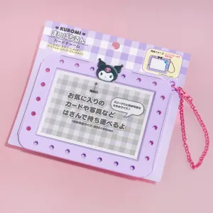 Kuromi Custom Photocard Holder Charm