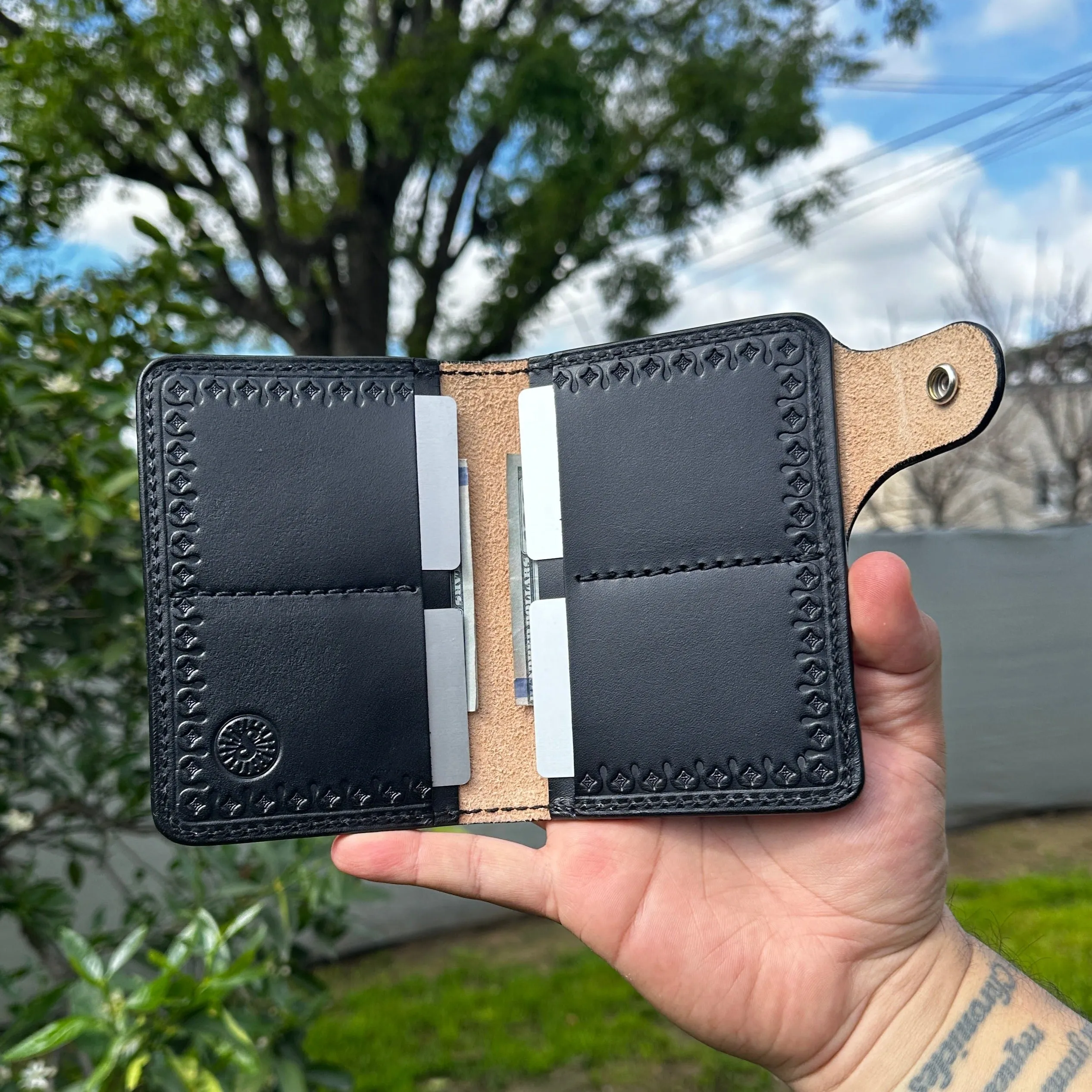 LA Mex Biker/Trucker Medium Wallet
