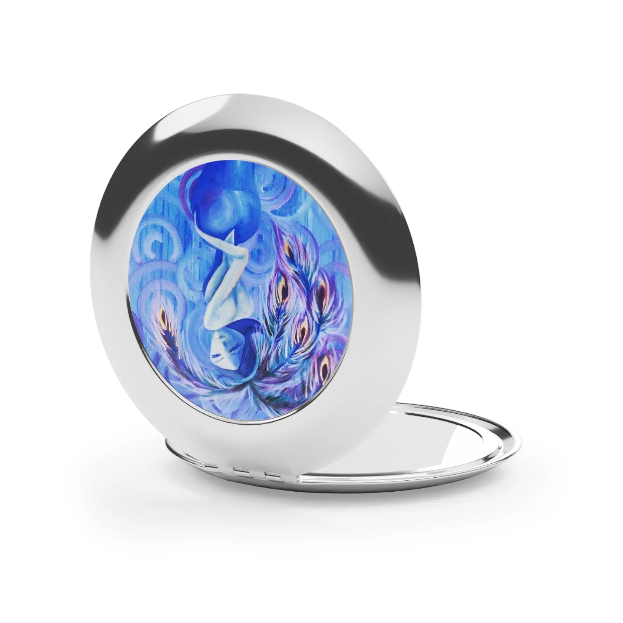 Lady Blue Travel Mirror