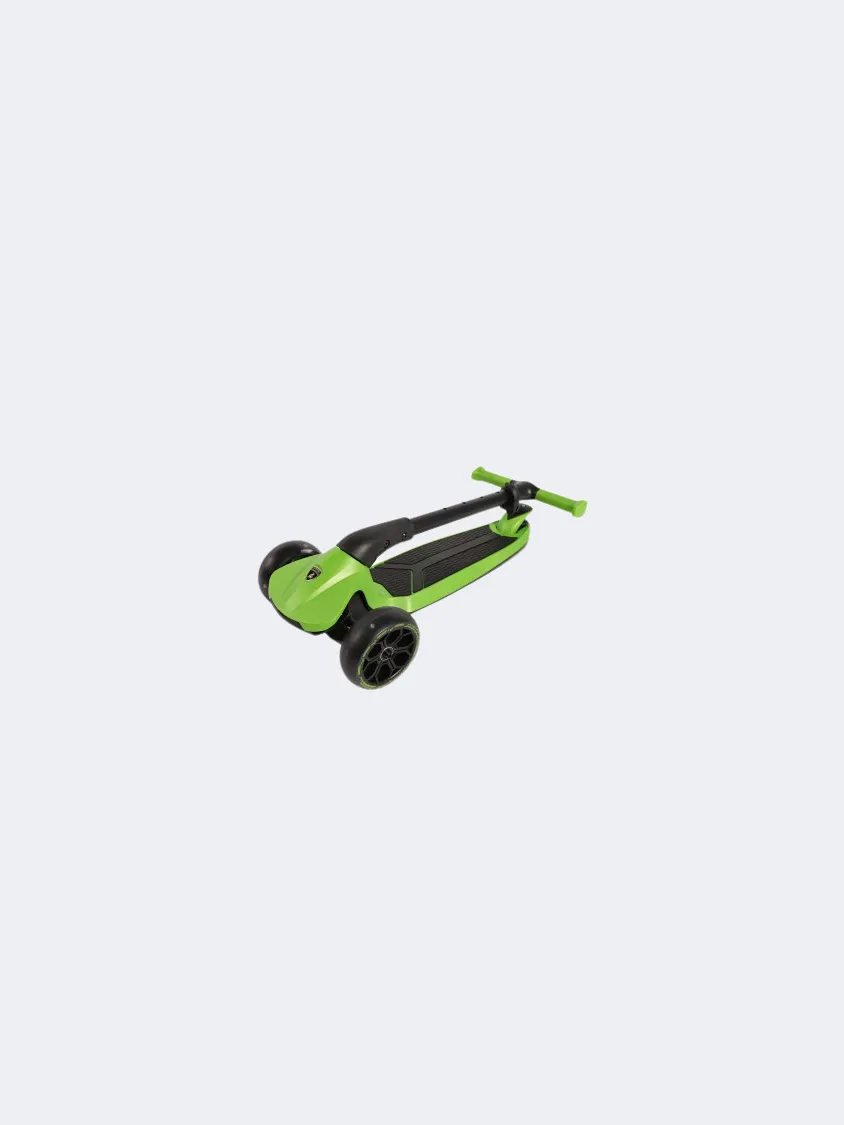 Lamborghini 3Wheel Scooter Green