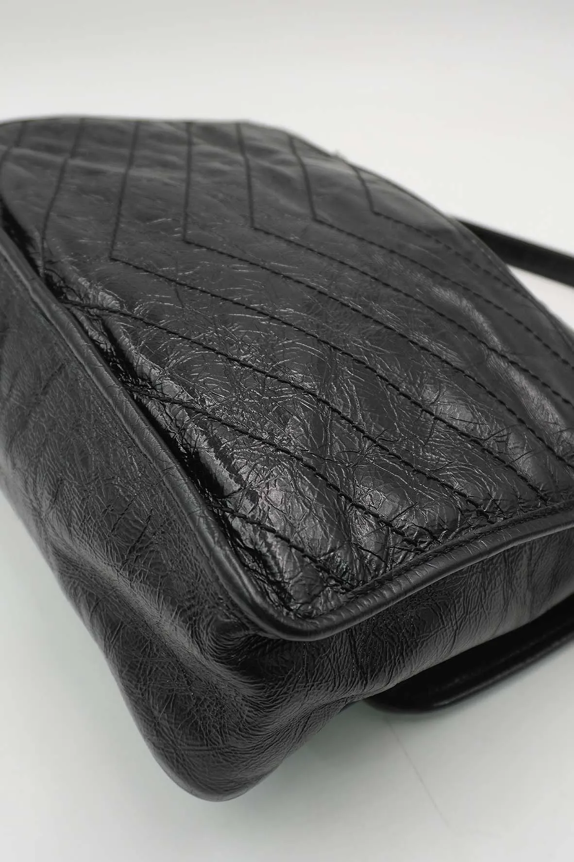 Large Monogram Matelasse Niki Bag Black